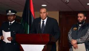 Nasser al-Manaa, portaveu del govern de transició a Líbia / AFP 